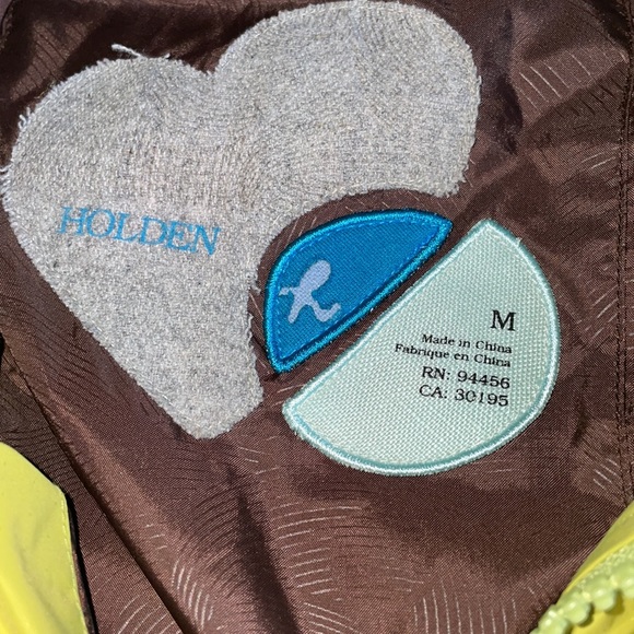 HOLDEN Lime Green Winter Down Parka Jacket size M NWOT - Picture 5 of 15